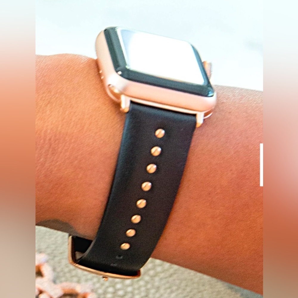 Goldenerre leather Apple Watch band
